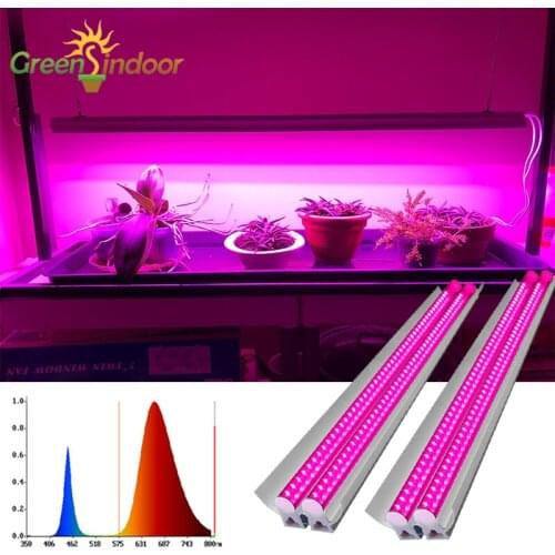 Indoor 50CM Phyto Lamp 100W SMD2835 Leds Chip Led Grow Light Full Spectrum 400-830nm Phytolamp For Plants Seedling Grow Tent