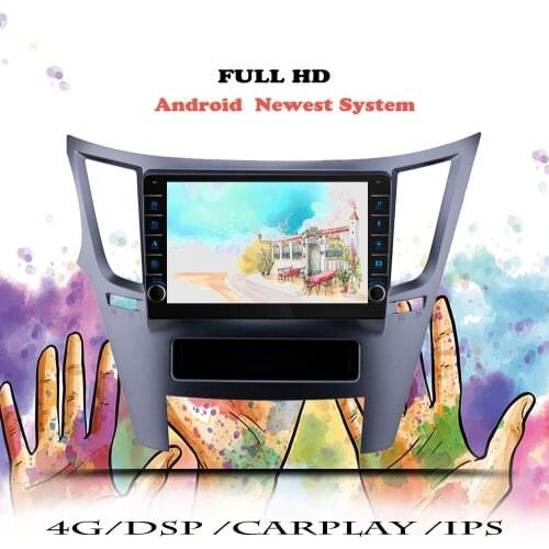 Multimedia Player Car Radio For Subaru Outback Legacy 2009 2010 2011 2012 2013 2014 Android 10 Navigation GPS 2 din DVD Cassette