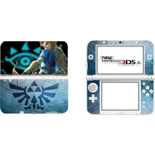 New Game Full Cover Decal Skin Sticker for NEW 3DS XL Skins Stickers for NEW 3DS LL Vinyl Protector Skin Sticker