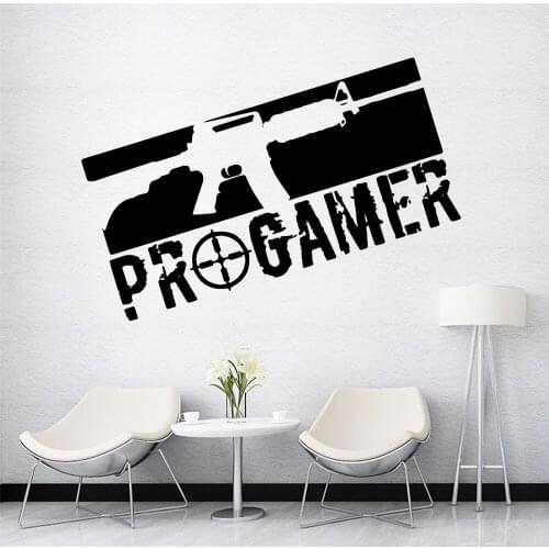 NEW Progamer Wall Stickers Vinyl Waterproof Home Decoration Accessories For Living Room Kids Room Sticker Mural