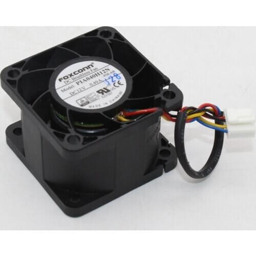 New PIA040H12N For Foxconn 4028 12V Fan 4cm Power Socket of the Cooling Fan