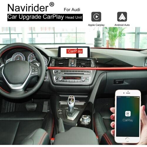 Car Upgrade Audio Video System Airplay Wireless Carplay Andriod Auto For BMW 320i 316i 325i 328i GPS Map NBT Interface Black