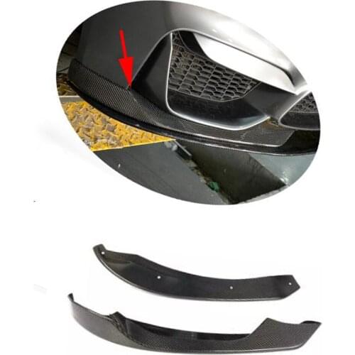 Carbon Fiber Winglets Front Bumper Lip Spoiler Splitters for BMW F80 M3 F82 F83 M4 Sedan Coupe Convertible 2014 - 2018