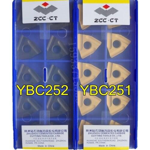 WNMG080404R WNMG080404L WNMG080408R WNMG080408L -ZC YBC251 YBC252 10pcs/set Zcc.ct Carbide insert Free shipping