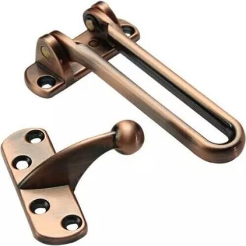 Security hasp of Red bronze Door Latch Hook Alloy Without Chains/xj