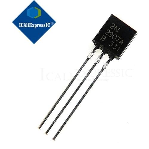 100PCS 2N2907 TO-92 2N2907A TO92 2907 triode transistor New original In Stock