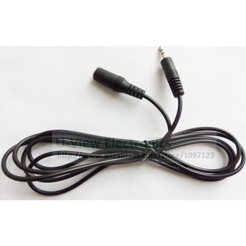 3.5mm Jack Stereo Male to Female Audio Earphone Headphone Extension Cord Cable For MP3 MP4 etc About 1.5M/Free Shipping/20PCS