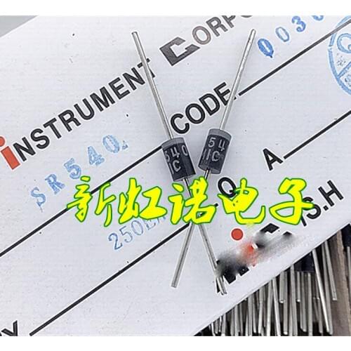 5Pcs/Lot New Original SR540 = SB540 into 5 a schottky diode 40 v Integrated circuit Triode In Stock