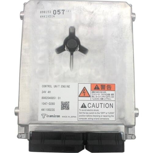 8980806660 4686916 4HK1 Engine Controller For Hitachi ZX200-3 ZX210-3 ZX240-3 CPU Unit