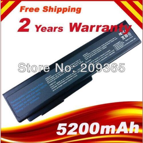 New laptop battery A33-M50 A32-X64 for asus G60 G50 L50 M50 M60 N43 M70 N53 N61 X64 X57 X5M VX5 X55 N52D X55Q