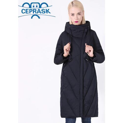 Женские стильные пуховики CEPRASK China At AliExpress