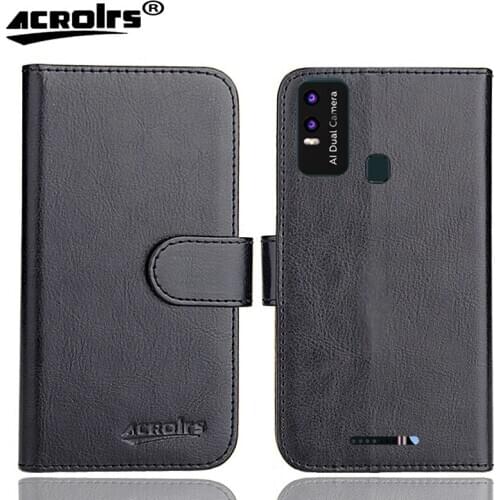 BQ 6630L Magic L Case 6.53" 6 Colors Flip Fashion Soft Leather Crazy Horse Exclusive Phone Cover Cases Wallet