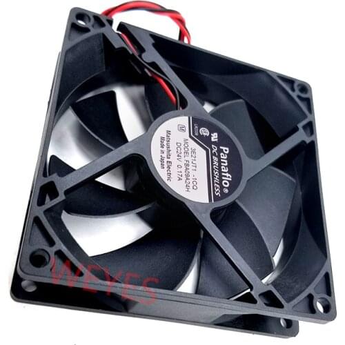FOR Panasonic panaflo FBA09A24H 9CM 9025 24V 0.17A inverter cooling fan