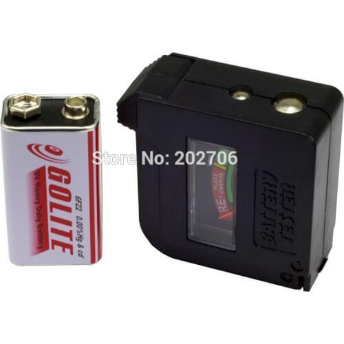 Hot Sale BT-860 Universal Battery Volt Tester Regular or Rechargeable AA AAA C D Batteries 9V Batteries 1.5V Button Cell