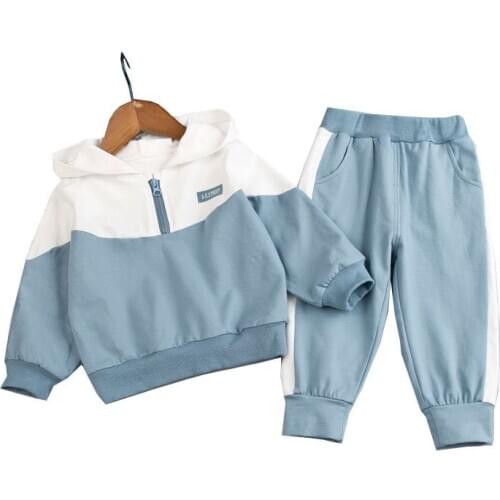 New Spring Autumn Baby Boys Girls Clothes Children Letter Hoodies Jacket Pants 2Pcs/sets Toddler Fashion Costume Kids Tracksuits