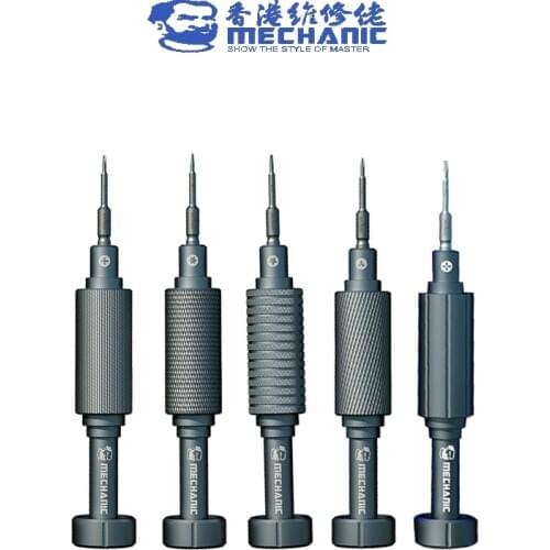MECHANIC iShell High Hardness Screwdriver Kit Convex Cross Torx T2 Y0.6 Pentalobe Phillips for Phone Watch Repair Opening Tool