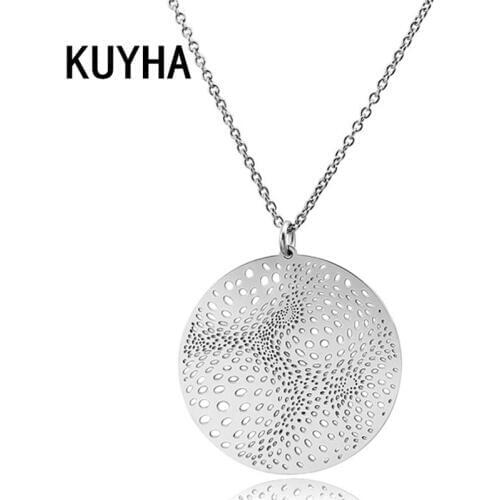 New Minimalist Long Necklace Sweater Chain Fashion Metal Chain Fashionable Pendant Necklaces Adjustable Jewelry Present