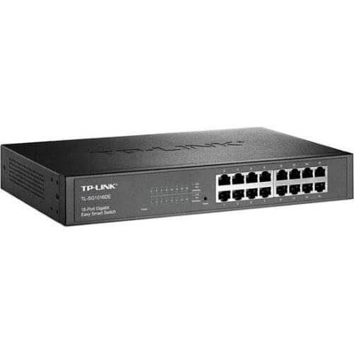 Cabinet Switch TP-Link TL-SG1016DE RJ45 32 Gbps Black