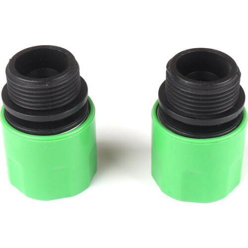 1-100pcs 3/4" Male Thread Quick Connector Car Washing Water Gun Plastic Adapters Garden Irrigation Fittings