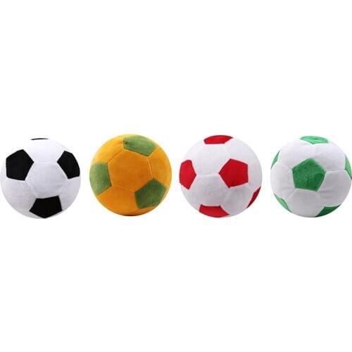 Soccer Ball Pillow Fluffy Stuffed Plush Throw Soft Durable Sports Toy Gift For Kids Room Decoration High Quality Safety Toys