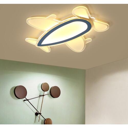 LED ultra thin ceiling lamp childrens room modern airplane boys girl bedroom lamp household ceiling light Eye lamp ZA915553