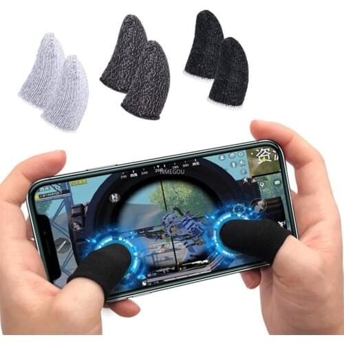 Sweat Proof Pubg Thumb Sleeve Finger for IPad IPhone Mobile Phone Tablet Gaming Controller Gloves Cover Game Fingerless Gloves