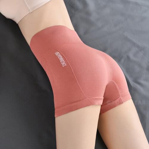 RMW Women Safety Shorts Pants Seamless Panties High Waist Girls Slimming Underwear Sexy Boxer Safety Briefs Upskirt Shorts