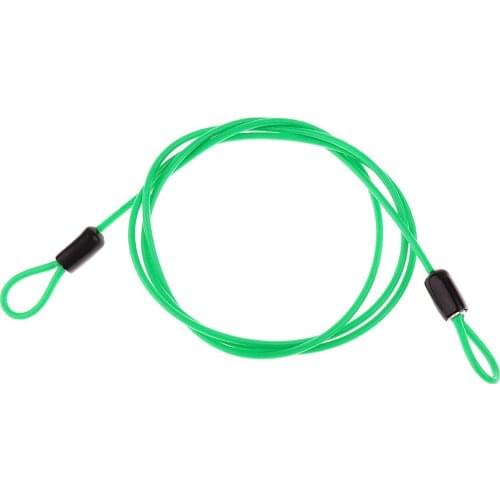 100cm Cycling Bike Bicycle Lock Wire Double End Loop Security Loop Cable Lock Scooter U-Lock