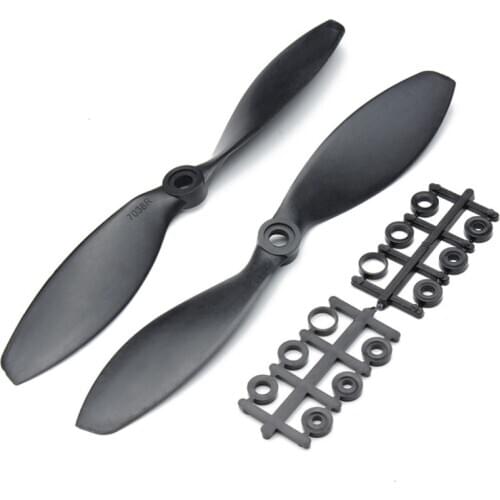 Gemfan 7038 Carbon Nylon Propeller CW CCW for RC Airplane Fixed-Wing 350 250 Multirotor Drones Replacement DIY Parts