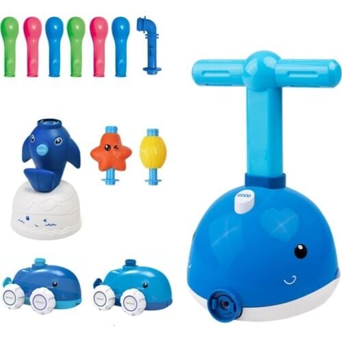 Inertia Balloon Powered Car Toys Inertial Power Balloon Car for Kids Gift Toys P31B