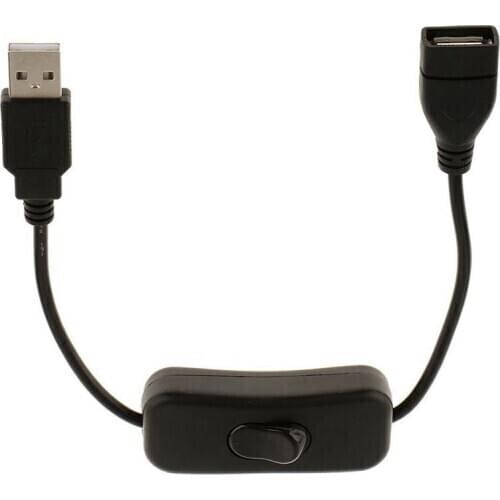 GTBL USB A Male to Female Extension Cable with Switch On / Off