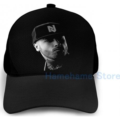 Fashion nicky jam - The cruel majority celebrate their birthday Basketball Cap men women Graphic print black Unisex adult hat