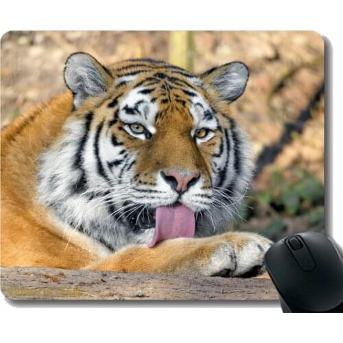 Mouse Pad,Tiger Predator Tongue 203078 Mouse Pads
