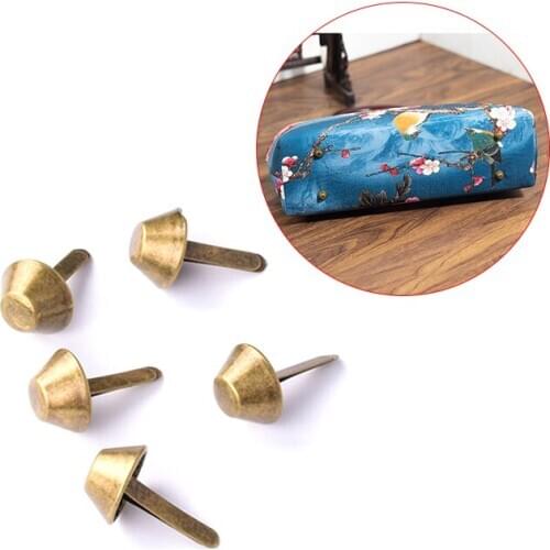 Handbag Metal Stud Purse Feet, Bag Feet Various Size And Color Bag Rivets DIY Making Bag Accessories
