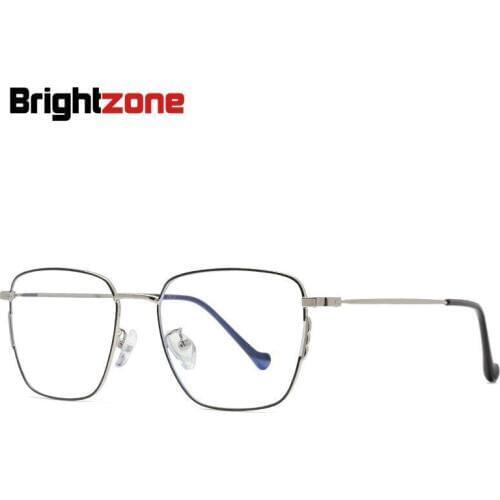 Brightzone Anti Blue Rays Computer Glasses Men Gaming Protection Myopia Spectacles Prescription Women Frame Vintage Eyeglasses