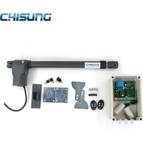 Single Swing Gates swing gate actuator kit with PCB per leaf weight 500kg for access control