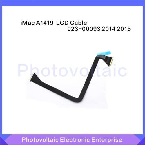 Original 923-00093 5K 60Pins eDP DisplayPort LCD LVDS Cable Screen Display Cable For iMac 27" A1419 Late 2014 Mid 2015 Years