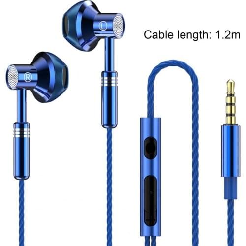 Wired Earphones 9D Stereo Earbuds In-ear Headset Clear Sound auriculare 3.5mm Jack casque For Xiaomi CellPhones With Mic
