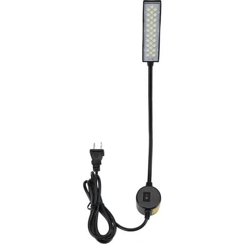 30-LED Bendable Light Lamp Magnetic Base Switch For Sewing Machine Working Light Energy-Saving Eye Protection Lamp