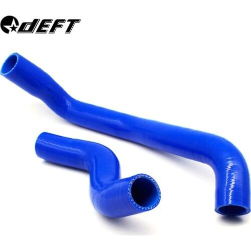 DEFT Silicone Intercooler Turbo Radiator Hose Kit For Nissan Skyline GTR BCNR R32 R33 R34 RB26 25 DETT 89+ 2PCS