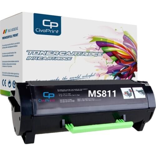 Civoprint Compatible toner cartridge MS811 for Lexmark MS811n MS811dn MS811dtn MS812de MS812dn MS812dtn printer