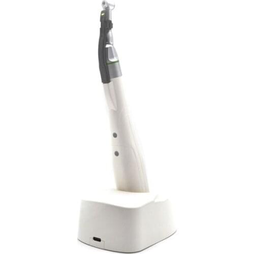 Dental LED Wireless Mini 16:1 Reduction Contra Angle Endo Motor Root Canal Treatment Equipment