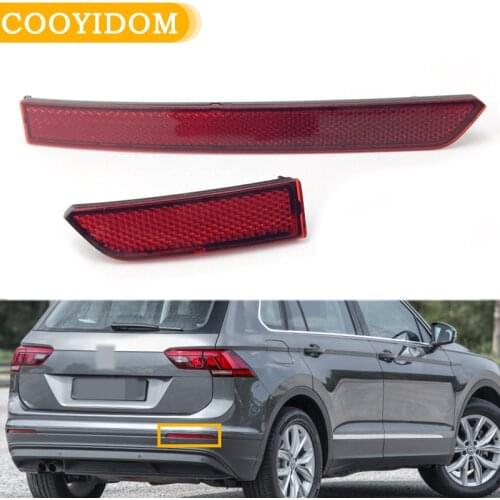 Car Rear Bumper Brake Fog Lights bumper reflector Brake light For VW Tiguan 5NA945104 5NA945103 Signal Light rear brake lamp