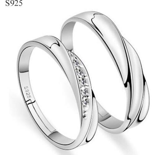 Sun Dazzle Paired Rings