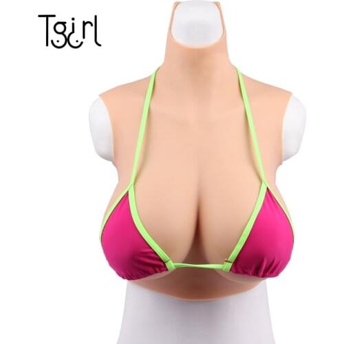 Tgirl Big Boobs Breast Forms G Cup Mastectomy FakeBoobs Prosthesis For Crossdresser Transvestite Dragqueen Transgenders