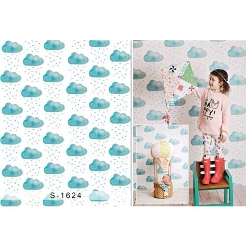 Clouds raining baby photo backgrounds portrait vinyl cute photography backdrops of photographic studio props Fotografia S-1624