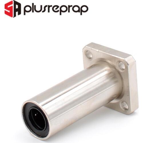 1/2 pcs LMK8LUU LMK10LUU LMK12LUU Square Flanged Type Linear Bushing Ball Bearing CNC Parts 3D Printer Ultimaker 2 Heating Bed
