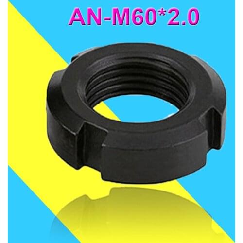 1PC DIN981 M60 Round Four Slot Nut GB812