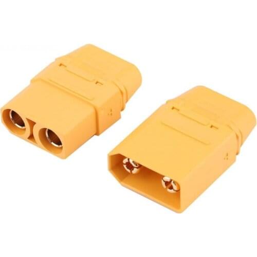 10pcs XT90 Battery Connector Set 4.5mm Male Female Gold Plated Banana Plug XT90 Connector RC Battery Accessory