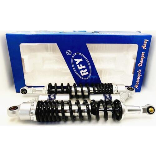 1paia New 400MM 410MM 420MM 430MM 435MM 440MM Motorcycle 8mm Spring Shock Absorber for Honda Suzuki Yamaha Kawasaki ATV